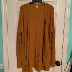 Mossimo Orange knit sweater